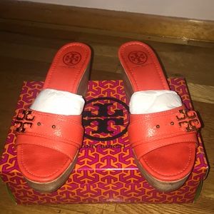 Tory Burch wedge heels